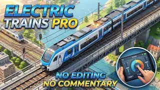 Electric Train Pro: Raw Gameplay – Realistic Railway Driving Simulator (No Commentary, Unedited)