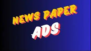 news paper ads