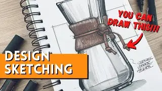 Industrial Design Sketching: Coffee Maker