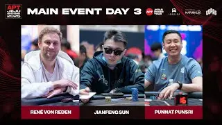 $464,000 For First 🦁🏆 - Main Event - Day 3  | APT Jeju 2025
