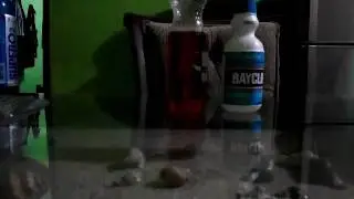 Eksperimen Fanta dicampur BAYCLIN