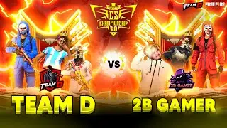 Team D vs 2b Gamer 🔥 | 2b Gamer Proving Why He is called Fastest Pc Player in Indian Server