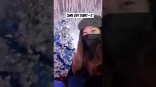 CHILL OUT DUBAI - 6&deg; | MIDDLE EAST'S 1ST SUB ZERO LOUNGE ❤️