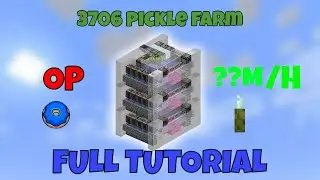 Tutorial for 3706 v 2.1 pickle farm For donutsmp.net!