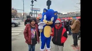 В кафе Sonic the Hedgehog в Чикаго