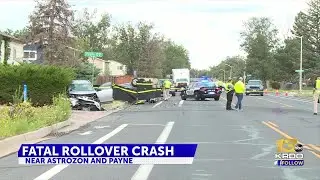 1 dead after car crash on Astrozon Blvd in Colorado Springs