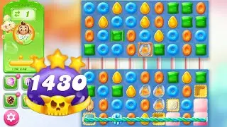 Candy Crush Jelly Saga Level 1430 || Super Hard Level || 3 Stars 🌟🌟🌟