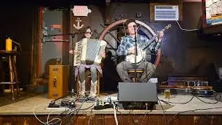 Badger & Nault - Walking Boss | traditional/Clarence Ashley | banjo and accordion