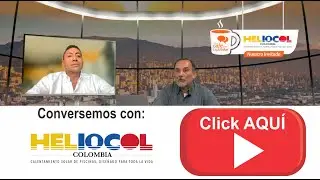 HELIOCOL EN UN CAF&Eacute; CON EXPOSOLAR
