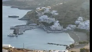 CYCLADES SIKINOS  - CHORA VILLAGE KASTRO - TINNY ISLAND