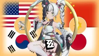 Dialyn Voice in 4 Different Languages (Skills & Ultimate) | Zenless Zone Zero Dialyn