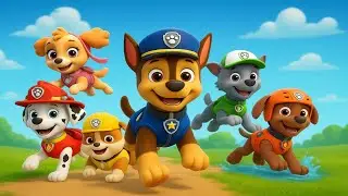 Little Paw Patrol | Fun Rescue Poem for Kids 🐶🚒✈️