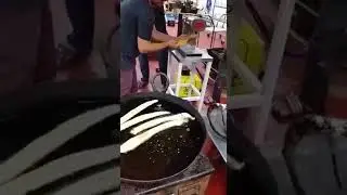 Fafda Making Machine and frying process फाफड़ा मेकिंग मशीन