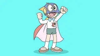 Perman Drawing Illustration From Perman Cartoon | How To Draw Perman From Perman Cartoon
