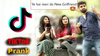 Tiktok Prank on Cute girls | Hilarious reactions 🤣 | Pranks in India