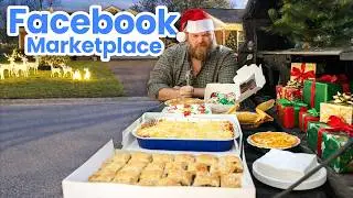 Eating $200 Holiday food off Facebook Marketplace