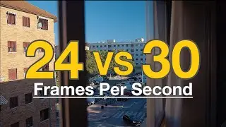 24fps VS 30fps - Canon EOS R, Canon 90D, Canon M50