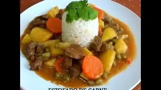 RECETA: ESTOFADO DE CARNE CON ARROZ - Silvana Cocina y Manualidades