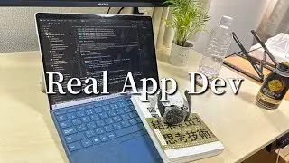 【vlog】The Reality of Building an App as a Junior Developer | Vlog
