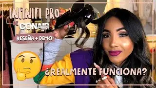 RIZADORA INFINITI PRO DE CONAIR |REALMENTE FUNCIONA? RESEÑA + DEMO| RECOMENDACIONES