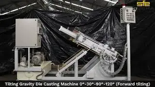 Forward Tilting GDC | Gravity Die Casting Machine | 30&deg;/ 60&deg;/ 90&deg;/ 0&deg;& -30&deg;  Tilting cycle | SUSHA