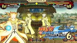 New Up Minato Mode Kurama Textures Naruto Heroes 6 PS2