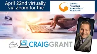 How AI & ChatGPT are Transforming Real Estate GHAR 3.5 CE Virtual Class on 4-22 with Craig Grant