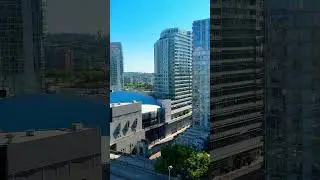 Stunning bird&rsquo;s eye view of downtown #Vancouver. #CityOfGlass #cityscape #travel