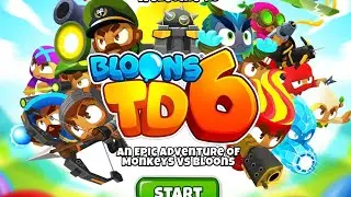 Bloons tower defense six AWESOME GAMEPLAY NO TALKING #fyp #viral #bloonstowerdefense 