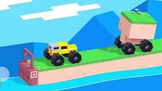 Drive Mad Level 96 को पार कर पाओगे? देखो कितना पागलपन है! | Fancade Gameplay