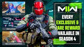 Modern Warfare 2: Every FREE & EXCLUSIVE Camo, Blueprints & Other Season 4 Rewards