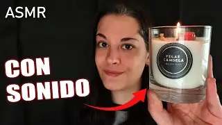 Vela relajante CON SONIDO 🕯️ Velas Candela Unboxing | ASMR Español | Alternative ASMR