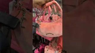 BEST JUICY COUTURE PINK VELOUR HANDBAG | NEW FINDS AT TKMAXX | SUMMER 2024 | #fyp #shorts