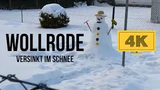 Wollrode (feat. Albshausen) im Schnee in 4K erleben (Ultra HD)