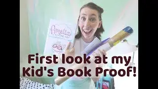 Amelia the Flying Cat Children's Book Printed Proof is here!