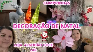 NATAL 2025🎅 COMPRAS DE DECORAÇÃO DE NATAL 2025🎄# Algodão Doce Lar #Shopee #Temu #Estação Natal