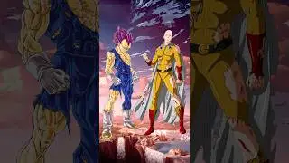 Vegeta vs Saitama | #vegeta #saitama #dragonball #onepunchman