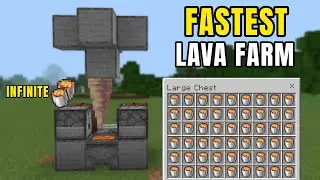 Minecraft Bedrock 1.21 &ndash; Ultimate Lava Farm Tutorial!