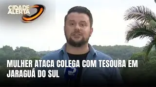 Mulher ataca colega de trabalho com tesoura em Jaragu&aacute; do Sul