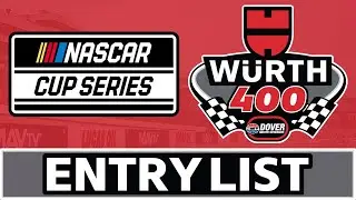 2024 NASCAR Cup Series Wurth 400 Entry List (All Paint Schemes)