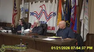 Town of Shandaken 1/21/2026 ZBA Meeting.