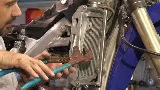 Radiator Braces Install - 2012 WR450F