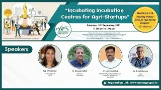 Incubating Incubation Centers for #Agri-Startups