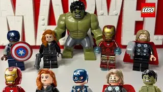 Upgraded LEGO Marvel Logo Set &ndash; Now with Giant Hulk! (76313+76290)