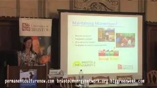 Energised communities: Maintaining Momentum in Bristol Community Energy: