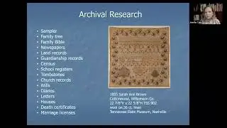 TN 101, Arts and Crafts Session 4: Tennessee Samplers: Female Education and Domestic Arts, 1800&ndash;1900