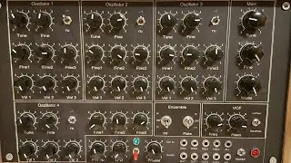 The analog Choir/Strings-Synthesizer 2.0. Introduction, Plans and Circuits