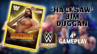 WWE CHAMPIONS - 'HACKSAW' JIM DUGGAN - 4* GAMEPLAY