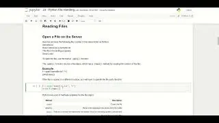 Python Exercise 23   File Handling