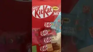 Technology Man Tries KIT KATS FROM GERMANY #snacks #snackvideo #kitkat #kitkatlovers #germany #snack
